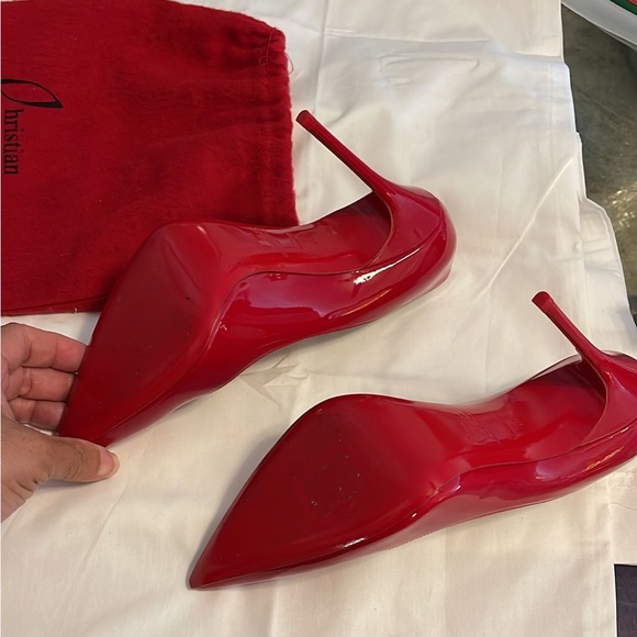 NEW Red Christian Louboutin "Kate Pump" - Picture 3 of 3